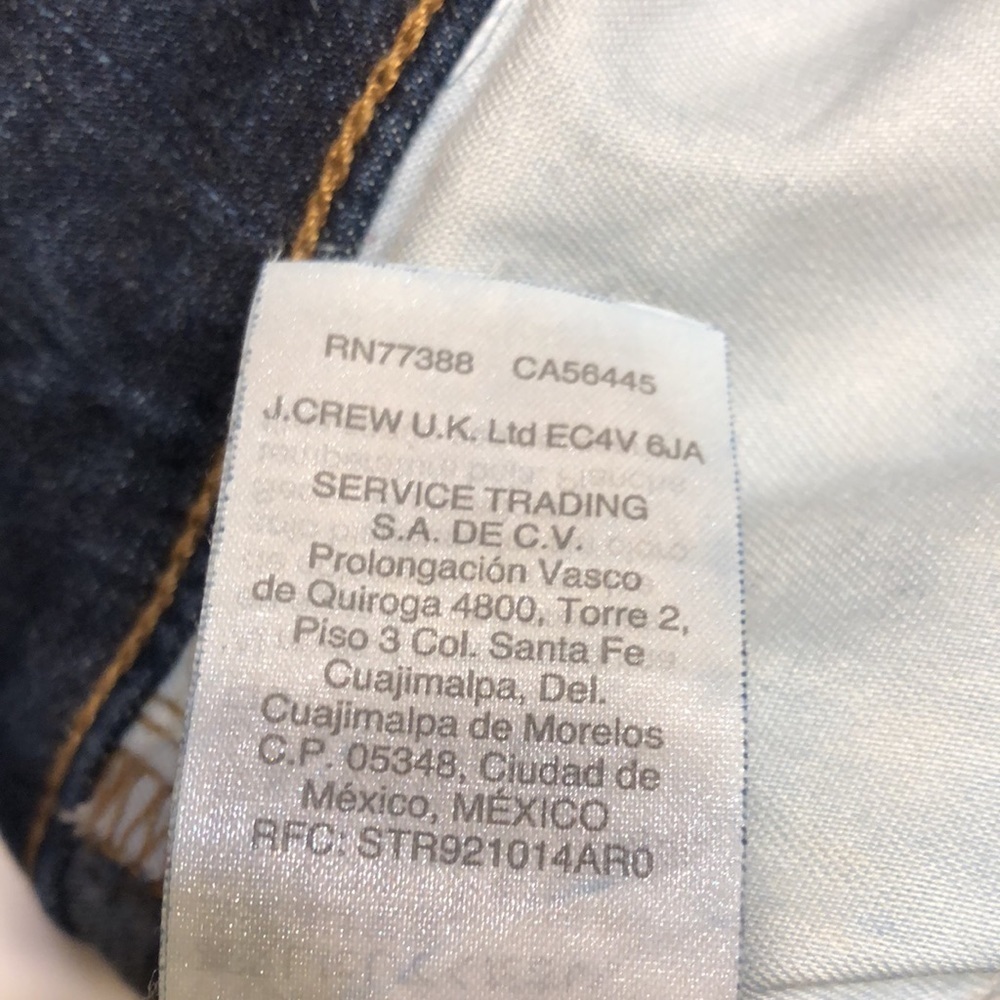 Madewell High Rise Skinny Jeans Dark Wash Size 27 - Picture 15 of 15